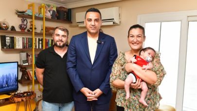 Çiğli’de “Hoş Geldin Bebek” Projesiyle destek sürüyor