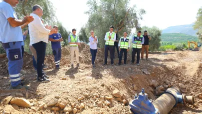 İZSU’dan Selçuk’a can suyu operasyonu