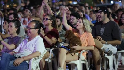 Final heyecanı Konak’ta dev ekranlarda yaşanacak