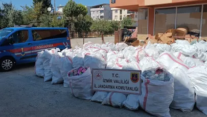 İzmir'de taklit ürün operasyonu