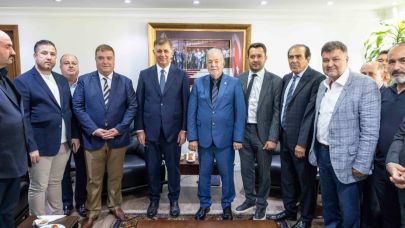 Erkan Özkan’dan Başkan Cemil Tugay’a teşekkür