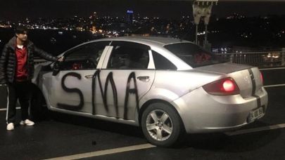 15 Temmuz Şehitler Köprüsü’nü ‘SMA’ yazılı araçla trafiğe kapatmıştı: Hapis cezasına çarptırıldı