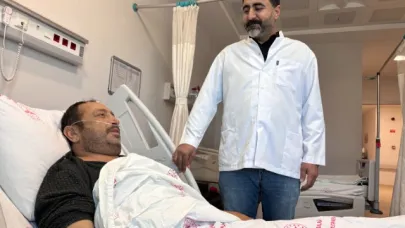 Mardin’de 6 kiloluk böbrek, ameliyatla alındı
