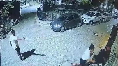 Urla'da 2 kişinin öldüğü eski sevgili dehşetinin görüntüleri ortaya çıktı