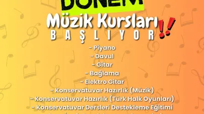 Genç İzmir'in ücretsiz müzik kursları için başvurular sürüyor