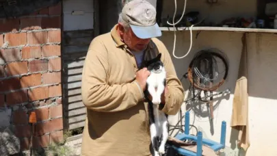 Emekli olan elektrik mühendisi huzuru köyde buldu