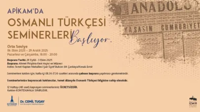APİKAM'dan 'Orta Seviye Osmanlı Türkçesi Seminerleri'
