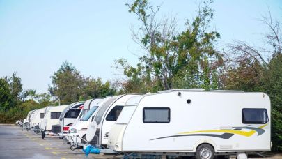 Karavancıların tercihi İnciraltı Karavan Parkı