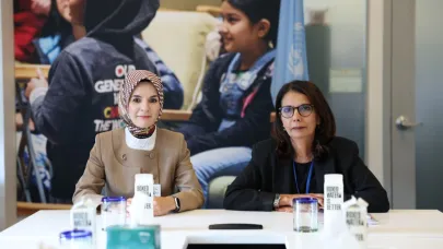 Bakan Göktaş, BM Genel Sekreteri M’jid ile bir araya geldi