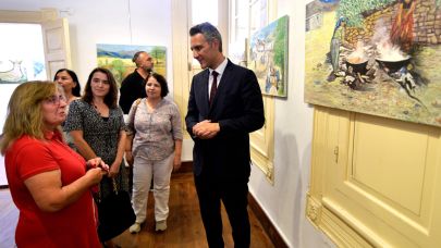 “Anadolu’dan” Sergisi Dramalılar Köşkü’nde açıldı