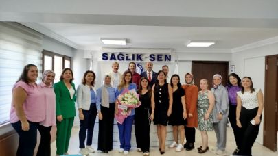 Sağlık-Sen İzmir 1 No’lu Şube Kadın Komisyonu’nda Görev Değişikliği
