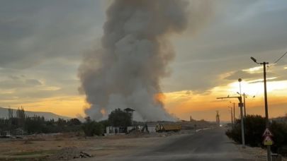 Kötü koku ve duman kenti kapladı