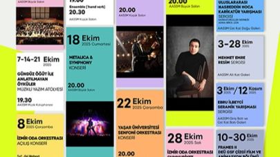 AASSM’de ekim ayı sanatla geçecek