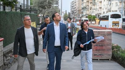 Bornova’nın kalbinde sabah mesaisi