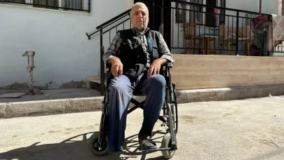 Ayağı ampute edilen Muzaffer Amca destek bekliyor