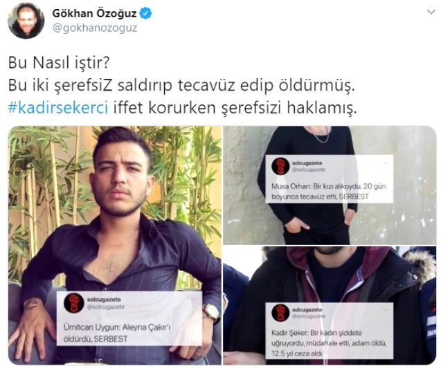 Athena Gökhan'dan Kadir Şeker yorumu