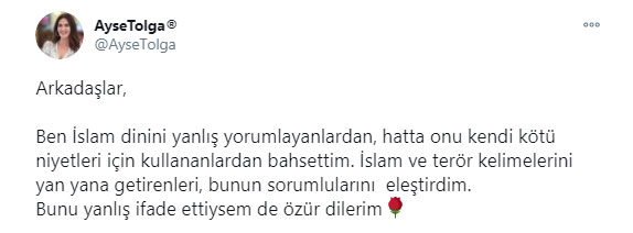 Ayşe Tolga sosyal medyanın hedefi oldu