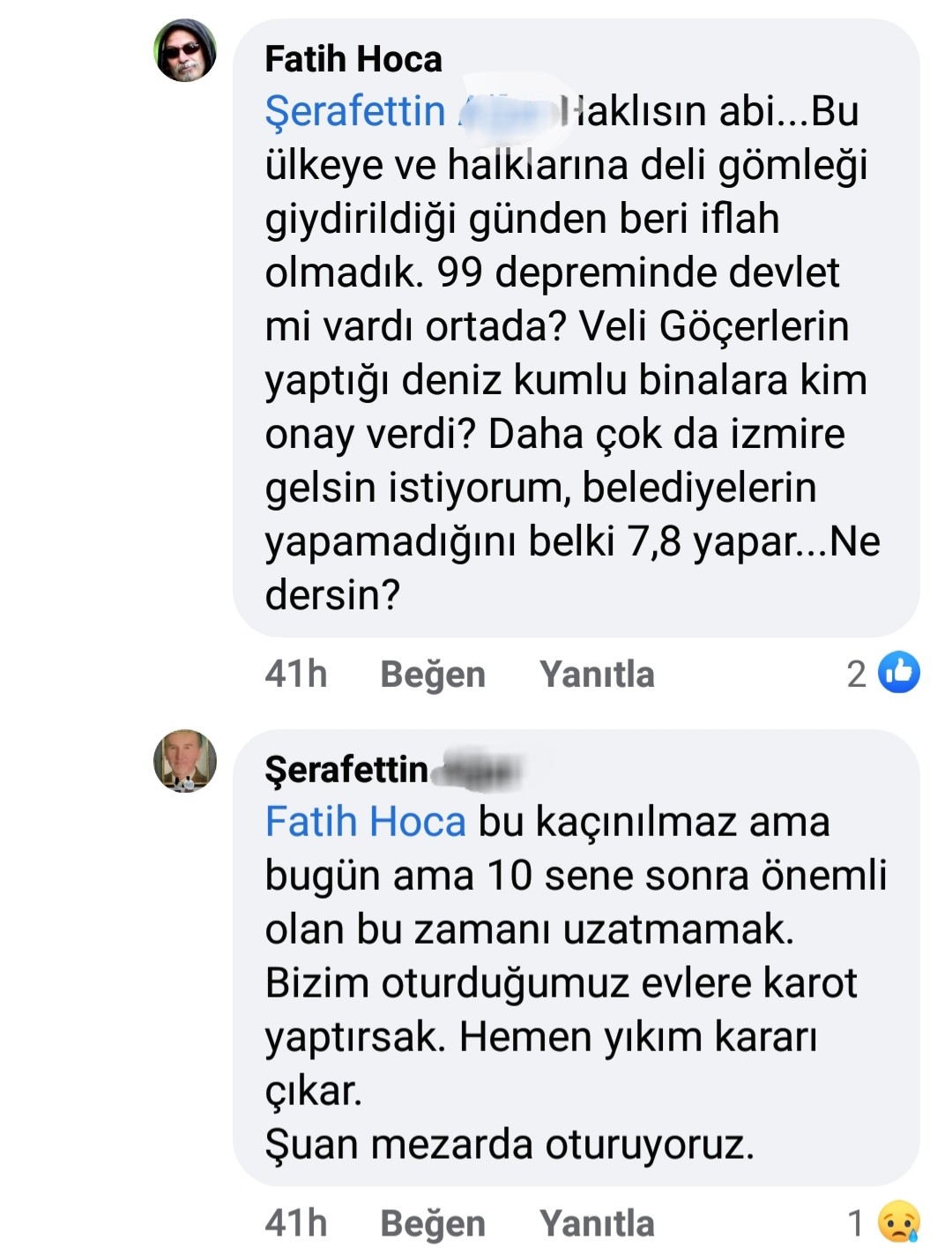 TUTUKLU MÜTEAHHİTTEN ŞAŞIRTAN PAYLAŞIM