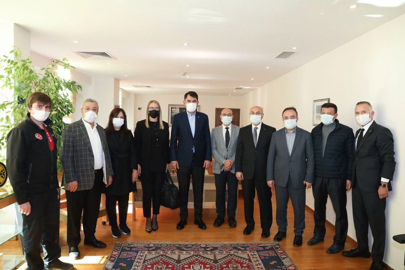 BAKAN KURUM'DAN SOYER'E GEÇMİŞ OLSUN ZİYARETİ