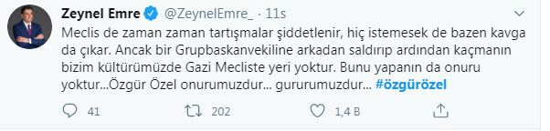 ‘’ÖZGÜR ÖZEL SESİMİZDİR’’