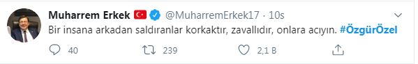 ‘’ÖZGÜR ÖZEL SESİMİZDİR’’