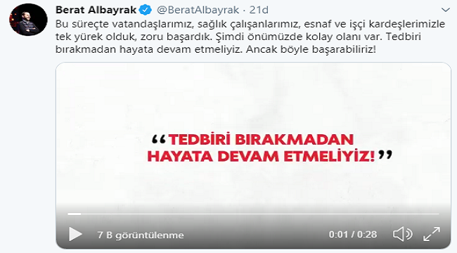 Bakan Albayrak açıkladı