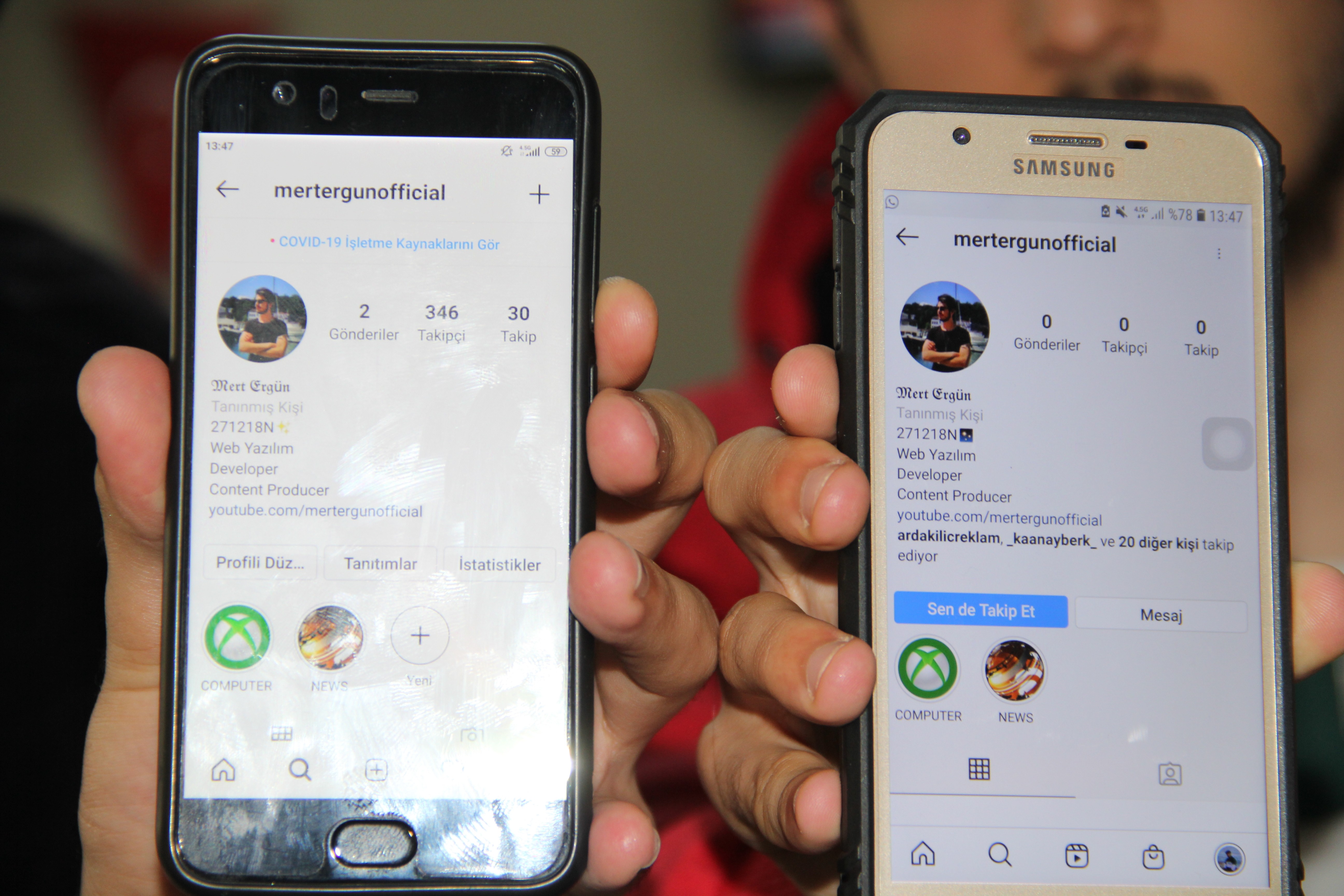 GENÇLER INSTAGRAM'DA GÜVENLİK AÇIĞINI BULDU