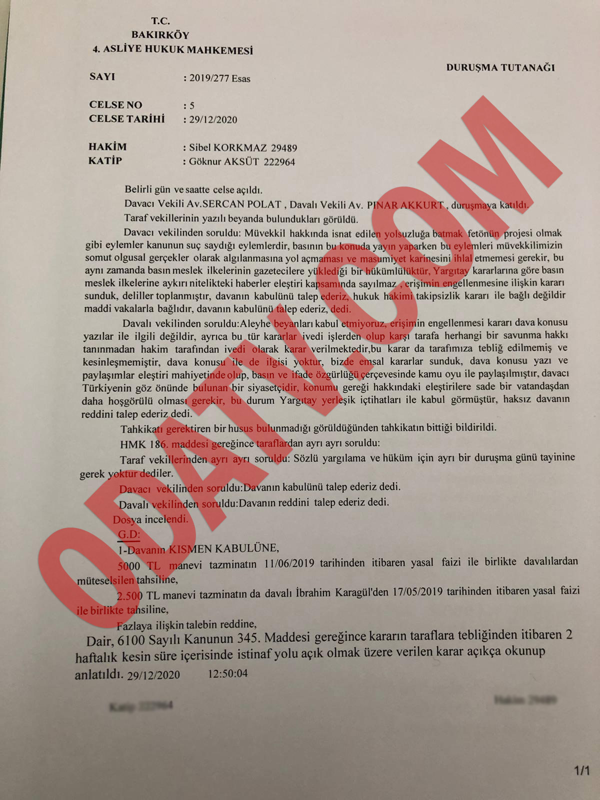 Ekrem İmamoğlu açtığı davayı kazandı