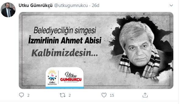 İZMİR AHMET PİRİŞTİNA'YI ANDI