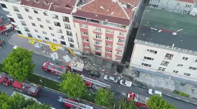 İstanbul Bahçelievler'de patlama meydana geldi