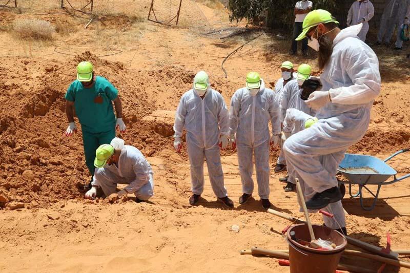 Libya'da toplu mezar bulundu