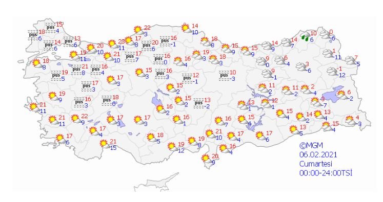 Bahar erken geliyor