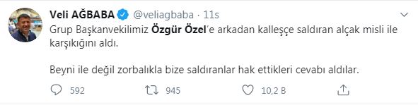 ‘’ÖZGÜR ÖZEL SESİMİZDİR’’