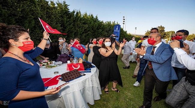BAŞKAN SOYER, GÖNÜLLÜLERLE BULUŞTU