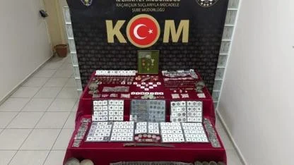 20 milyon liralık Osmanlı mirası, kaçakçılardan kurtarıldı