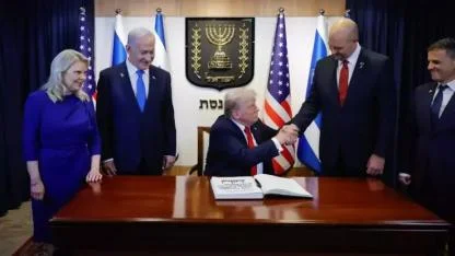 ABD Başkanı Trump, İsrail Meclisi'nde
