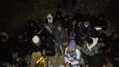 Alaçatı’da göçmen operasyonu