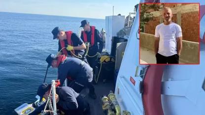 Balıkçıyı arama çalışmaları 3'üncü günde