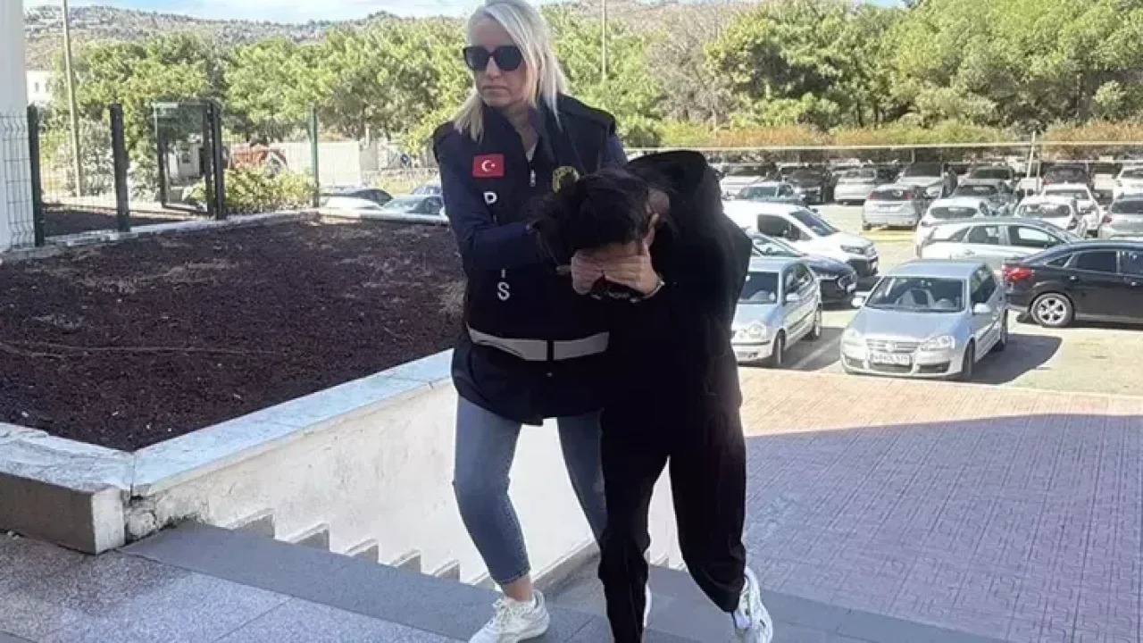 Bebeğini havluya sarıp terasa bırakan şüpheli sevk edildi