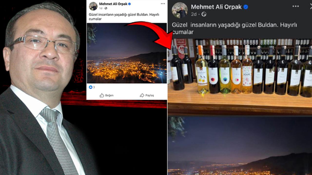 Belediye başkanından alkollü cuma paylaşımı