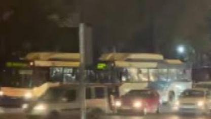 Belediye otobüsü şoförüne sopalı saldırı