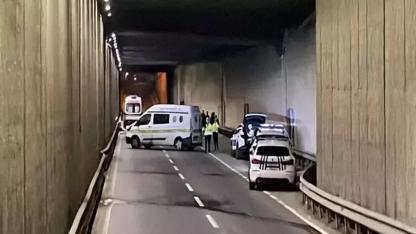 Beşiktaş’ta alt geçitte motosiklet kazası