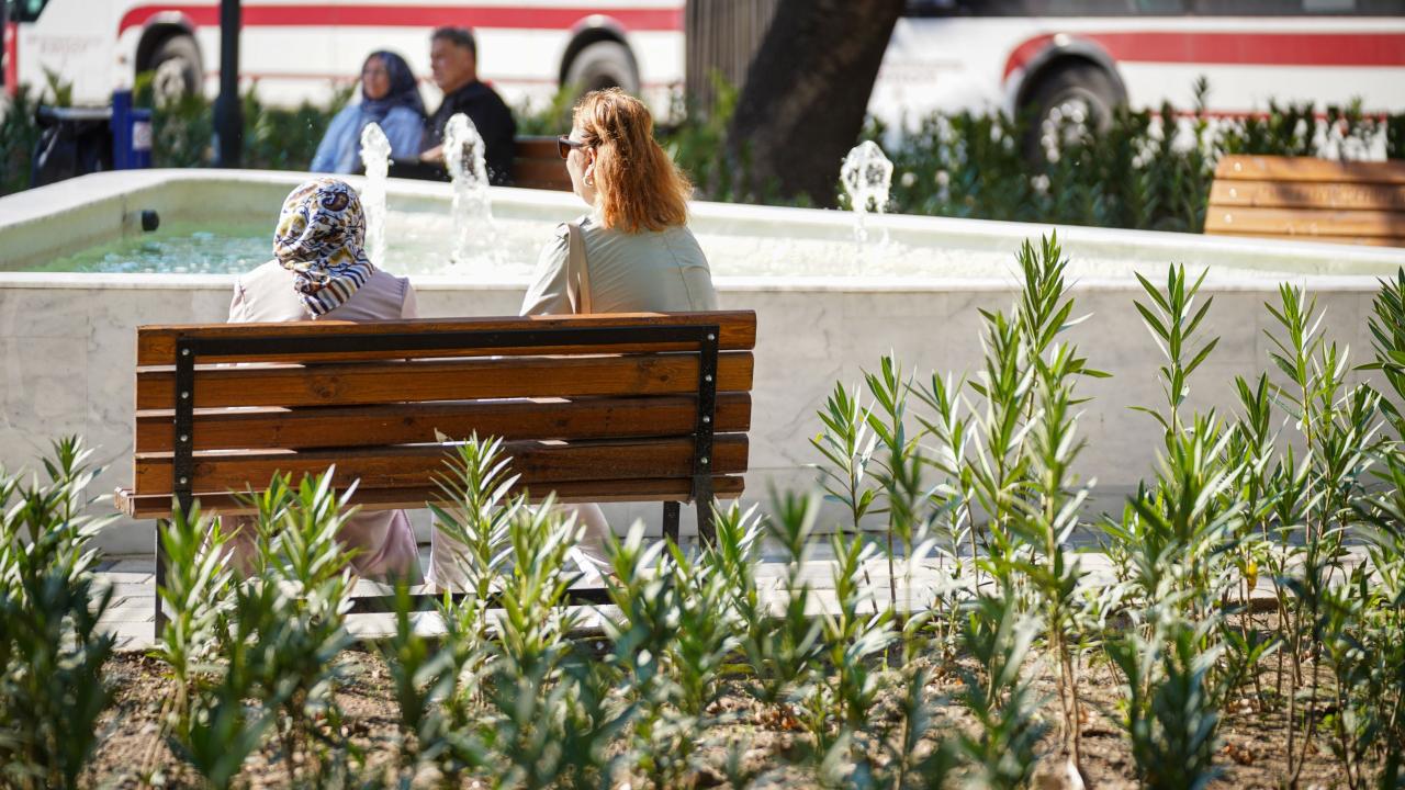 Beyazıt Aykut Parkı yenilendi