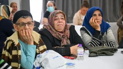 Bornovalı kadınlar geleceğe umut ekiyor