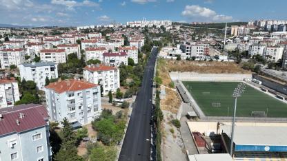 Buca’da tarihi asfalt yatırımı