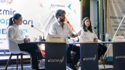 İZKİTAP Fikir Söyleşileri’nde Kadifekale Mahalle Bostanı konuşuldu