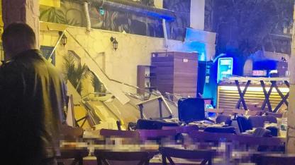 İzmir'de eğlence mekanında faciaya kıl payı