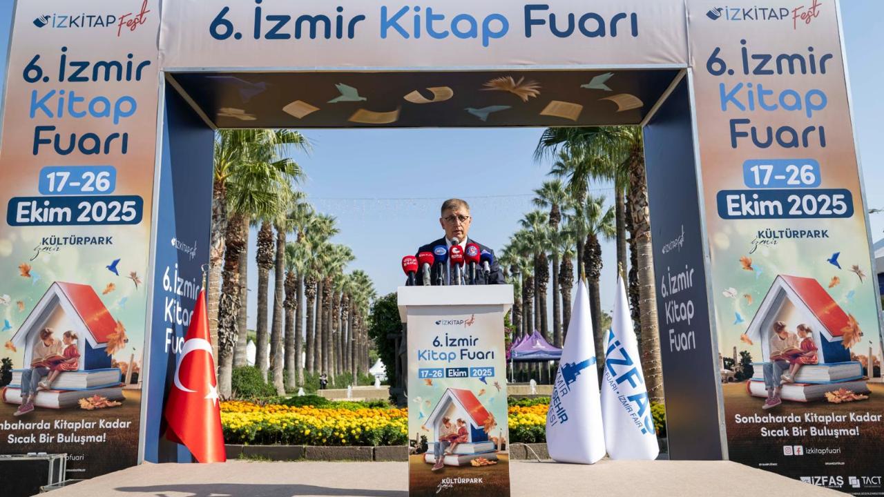 İzmir’de kitap ve edebiyat dolu 10 gün başladı
