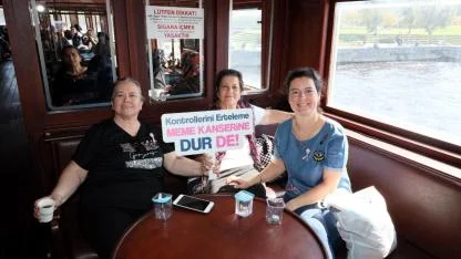 İzmirli kadınlar dümeni farkındalığa kırdı