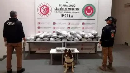 Kapıkule ve İpsala'da 524 kilo uyuşturucu ele geçirildi